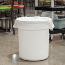 Carlisle 341010 10 Gallon White Waste Container