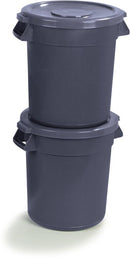 Carlisle 341010 10 Gallon White Waste Container