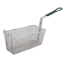 Winco FB-30 13-1/4" X 6-1/2" X 5-7/8" Wire Mesh Fry Basket