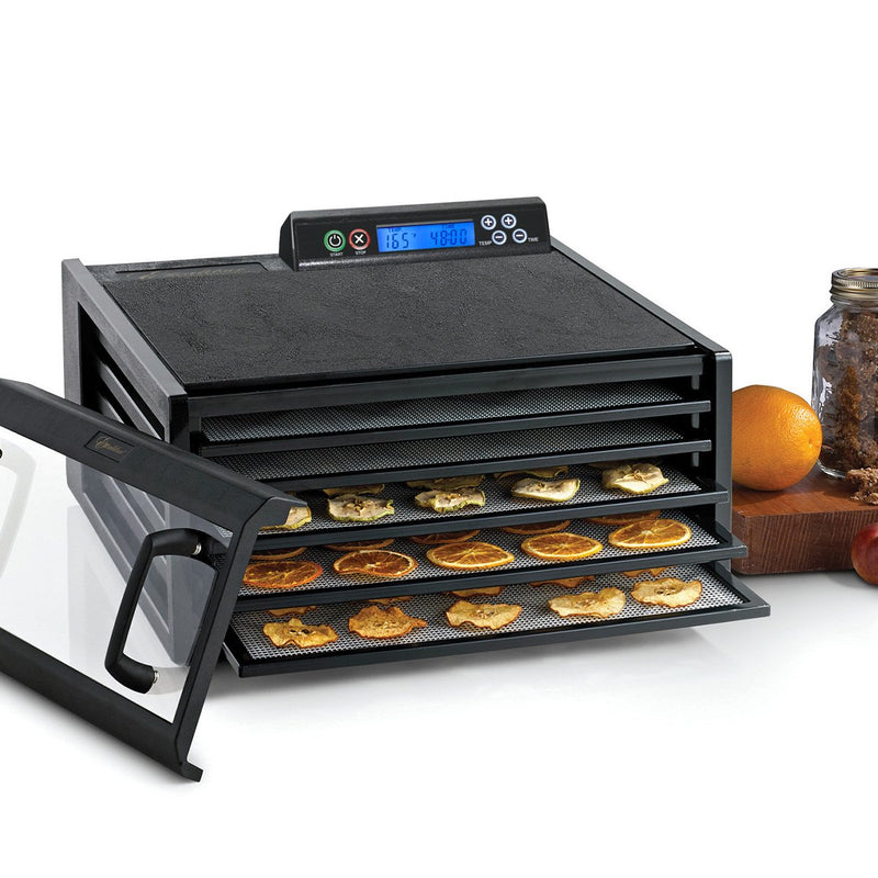 Excalibur 5-tray, Digital 48hr Timer, Black