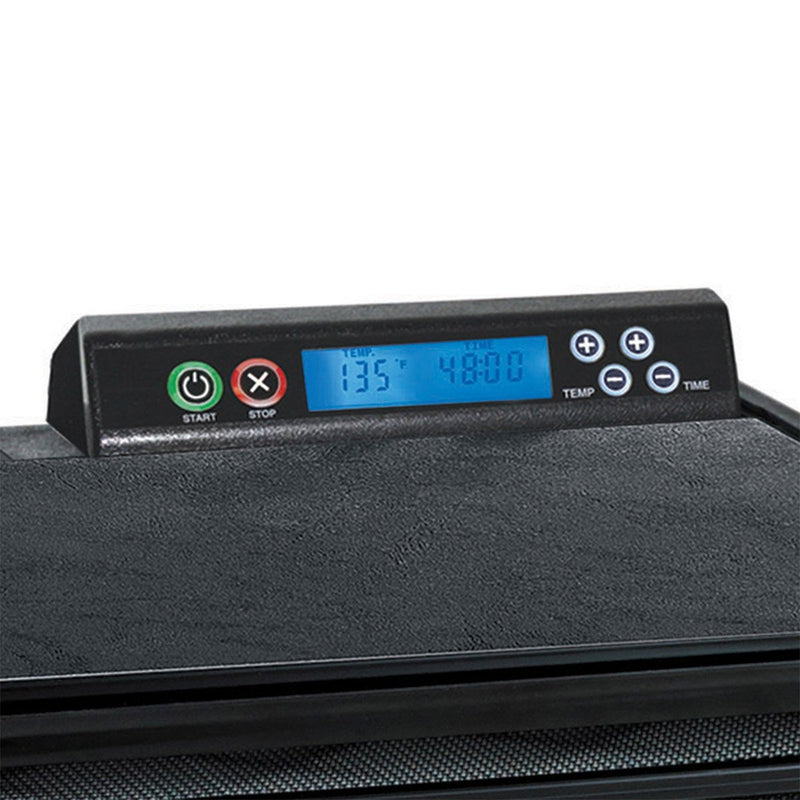 Excalibur 9-tray, Digital 48hr Timer, Black