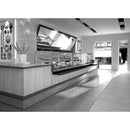 Howard McCray LAR-RVCH60-P15-54-59 59" Full Service Bakery Display Case w/ Straight Glass - (3) Levels, 220v/1ph [Extended Lead Time 14+ days]