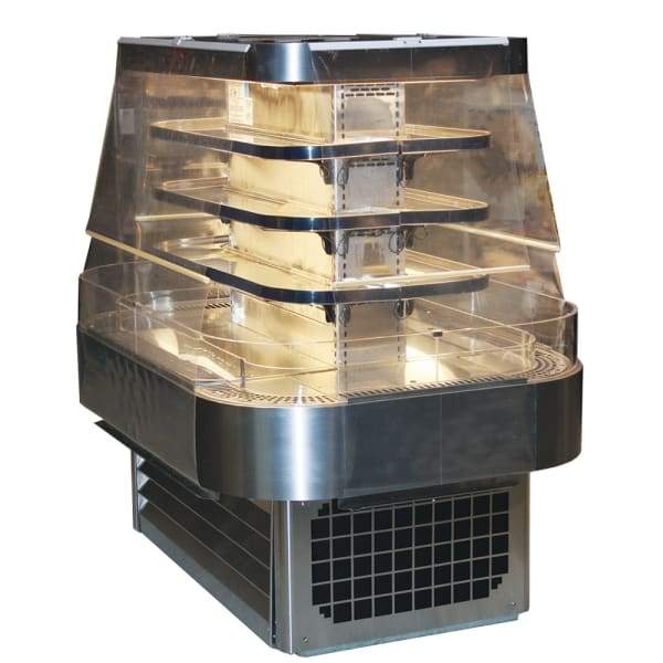Howard McCray SC-OD42I-5-S-LED 60" Horizontal Open Air Cooler w/ (4) Levels, 115/208-230v/1ph [Usually ships within 4 - 8 business days]