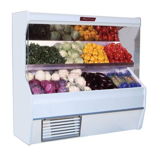 Howard McCray SC-P32E-6S-LED 74" Vertical Open Produce Merchandiser w/ (2) Levels, 115v/208-230v/1ph [Extended Lead Time 14+ days]