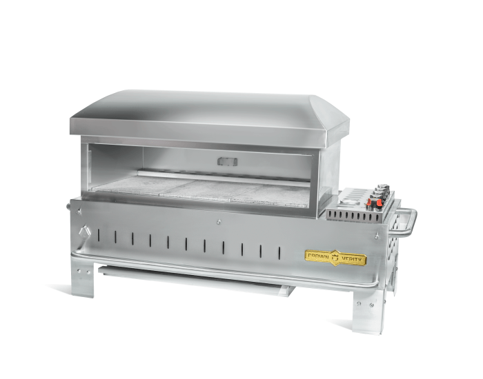 Crown Verity CV-PZ-36-TT 36" Tabletop Pizza Oven - Natural Gas