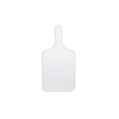 Thunder Group PLCB007 Ping Pong 14" x 7" x 1/2" Rectangular Polyethylene Cutting Board with Handle