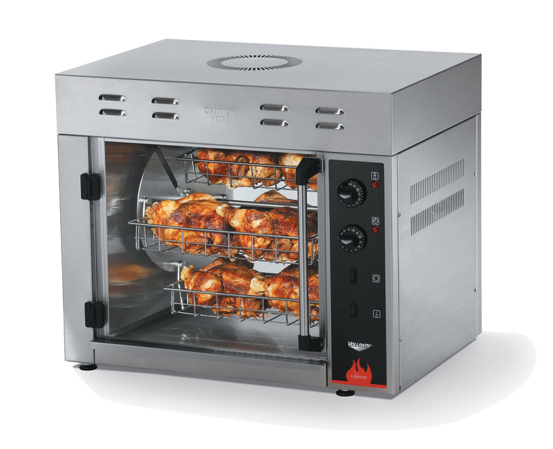 Vollrath 40704 Cayenne Chicken Rotisserie Oven Electric (8) Chickens