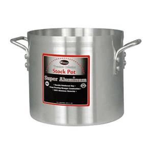 Winco AXS-40 40 Qt Heavy Duty Aluminum Stock Pot