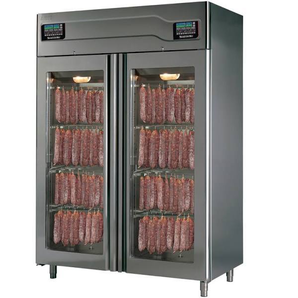 Omcan |41262|  Stagionello Evo Meat Curing Cabinet 57-1/2"W (STGTWITFO)