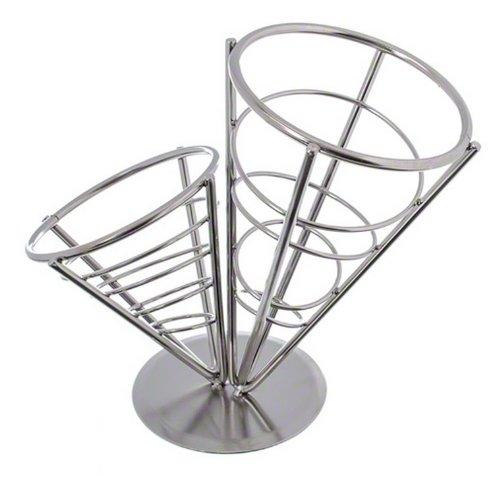 American Metalcraft SS22 Stainless Steel Dual Conical Basket