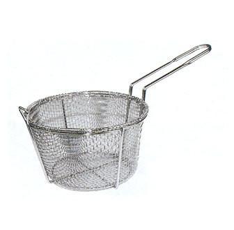 Winco FBR-9 9" Round Wire Fry Basket