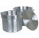 Thunder Group ALSKPC120 20 Qt Aluminum Pasta Cookers Mirror Finish