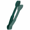 Thunder Group PLFTG012GR 12" Green Polycarbonate Flat Grip Tong