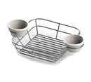 Tablecraft H711172 Square Chrome Basket 7" x 2"
