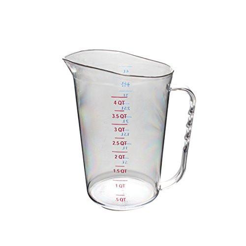 Thunder Group PLMC128CL 4 Qt/ 4L Polycarbonate Measuring Cup