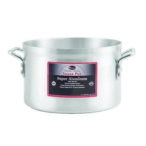 Winco AXAP-40 40Qt Heavy Duty Aluminum Sauce Pot