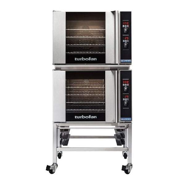 Moffat E31D4/2C TurbofanÂ® Double Full Size Electric Convection Oven - 2.9 kW, 208v/1ph [Usually ships within 1 - 3 business days]