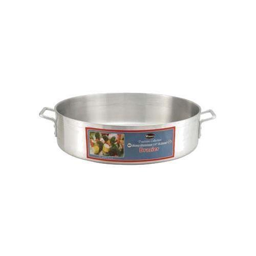 Winco AXHB-15 15 Qt Extra Extra Weight Aluminum Brazier Pan