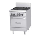 Garland GF24-2G12T 24" 2 Burner Gas Range w/ Griddle & Cabinet Base, Natural Gas [Extended Lead Time 14+ days]