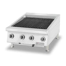 Garland GTBG24-NR24 24" Garland Countertop Charbroiler, Non-Adjustable Cast Iron Grates, Natural Gas [Usually ships within 1 - 3 business days]