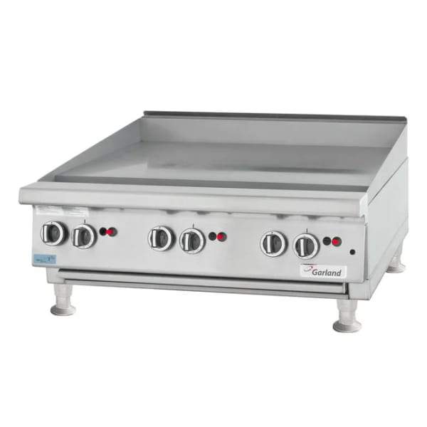 Garland GTGG24-GT24M 23 5/8" Gas Griddle w/ Thermostatic Controls - 1" Steel Plate, Liquid Propane [Extended Lead Time 14+ days]