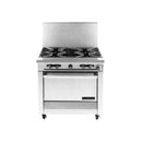 Garland M44R 34" 4-Burner Gas Range w/ Standard Oven, Natural Gas [Extended Lead Time 14+ days]