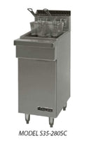 Garland S680-18FM-EH 18" Freestanding Fry Warmer Drain Station - Bulb Type, 208v/1ph [Extended Lead Time 14+ days]