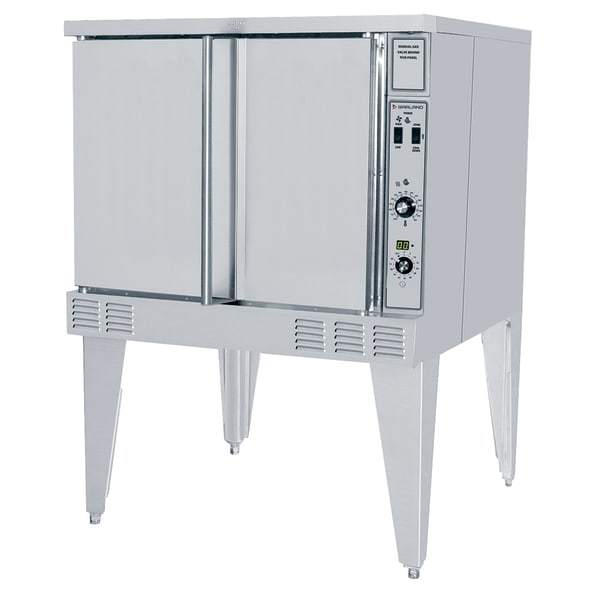 Garland SCO-GS-10S SunFire Single Full Size Natural Gas Convection Oven - 53,000 BTU [Usually ships within 1 - 3 business days]