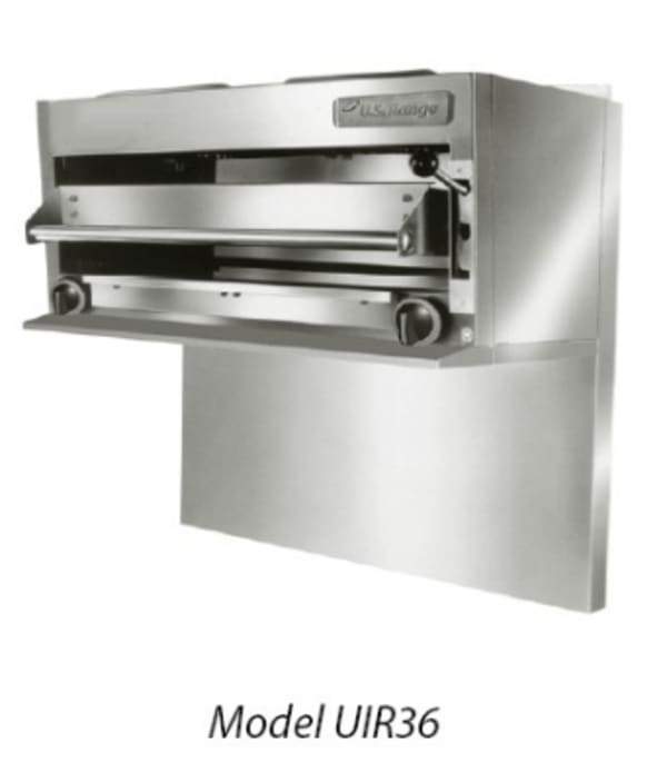 Garland UIR48 47 1/4" Gas Salamander Broiler, Liquid Propane [Extended Lead Time 14+ days]