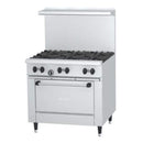 Garland X36-6S 36" 6 Burner Sunfire Gas Range w/ Storage Base, Natural Gas [Extended Lead Time 14+ days]