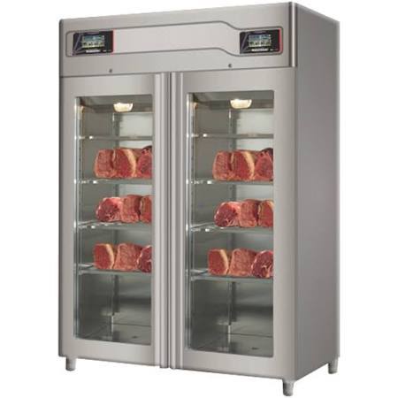 Omcan |45176|  Maturmeat Meat Aging Cabinet 58"W (MATCTWITF)