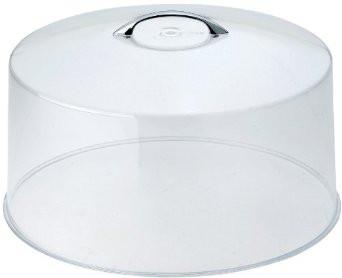 Winco CKS-13C  12'' Dia Clear Plastic Cake Cover