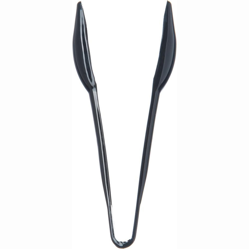 Carlisle 4606-03 6.25" Black Carly Salad Tong