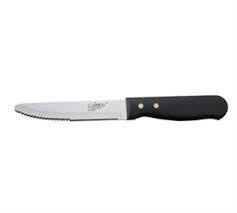 Winco K-85P Jumbo Round Tip Steak Knife with Plastic Riveted Handle