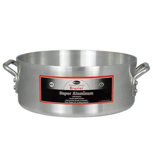 Winco AXBZ-18 18 Qt Heavy Duty Aluminum Brazier