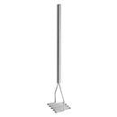 Tablecraft 7424 24" Stainless Steel Square Potato Masher