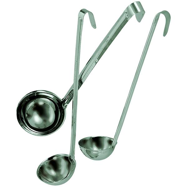 Update LOP-20 2 Oz 10.5" Stainless Steel Ladle With Handle