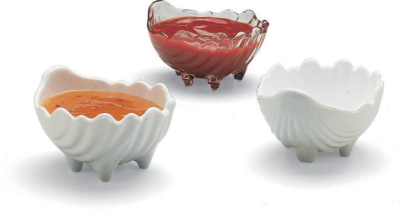 Carlisle 033802 2 Oz Ramekin Sea Shell White