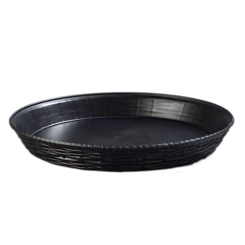 Carlisle 652603 12" Round Basket Black 1.8 Qt