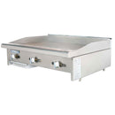 Radiance TAMG-36 36" Manual Controls Countertop Gas Griddle