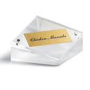 Tablecraft A361 Acrylic Card Holder With Magnetic Clips