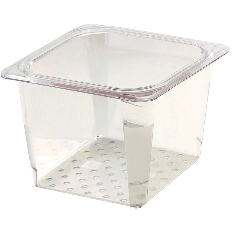 Cambro 65CLRCW-135 1/6 Size Clear 5" Deep Colander
