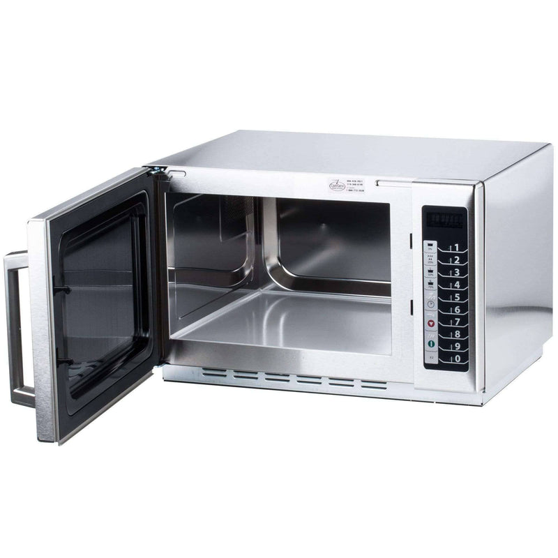 Amana RCS10TS Stackable Commercial Microwave with Push Button Controls - 120V, 1000W