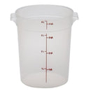 Cambro RFS4PP-190 4 Qt Round Translucent Container