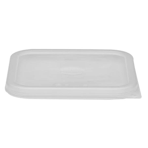 Cambro SFC2SCPP-190 2 & 4 Qt Square Translucent Lid Seal Cover