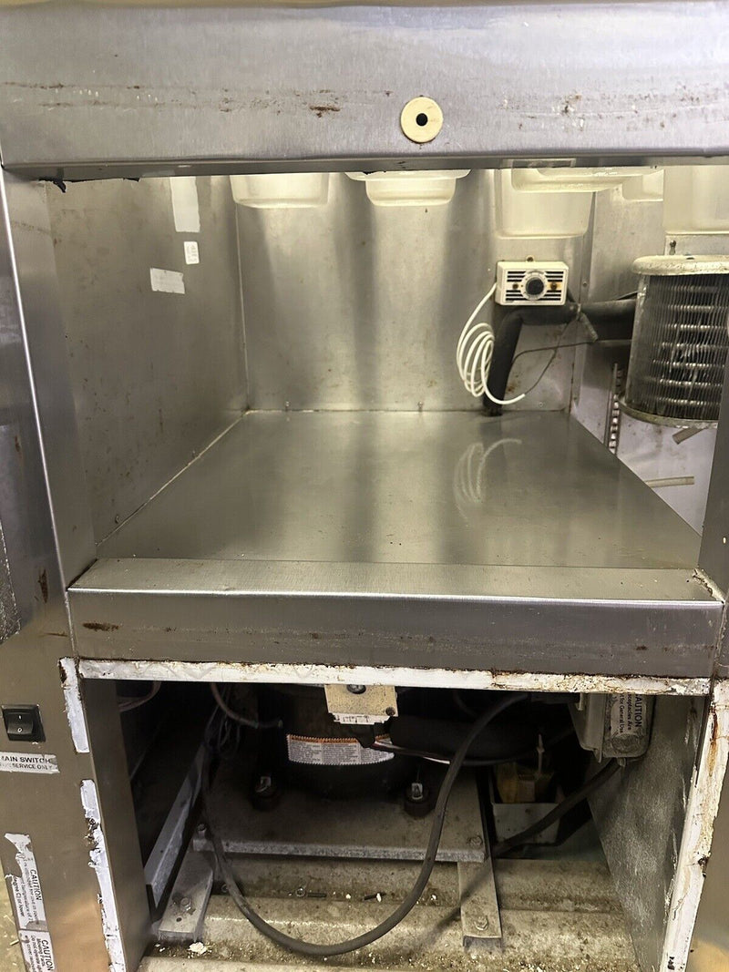 Leader 48” Used Sandwich Prep Salad Line Refrigerated Prep Unit