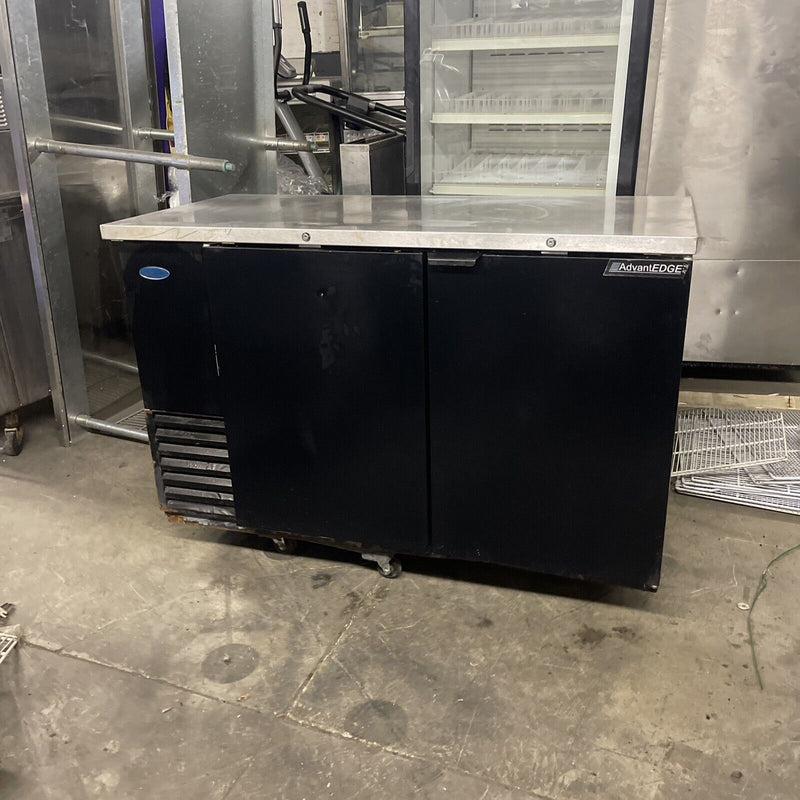 NORLAKE BB59 59” BACKBAR REFRIGERATOR COOLER USED