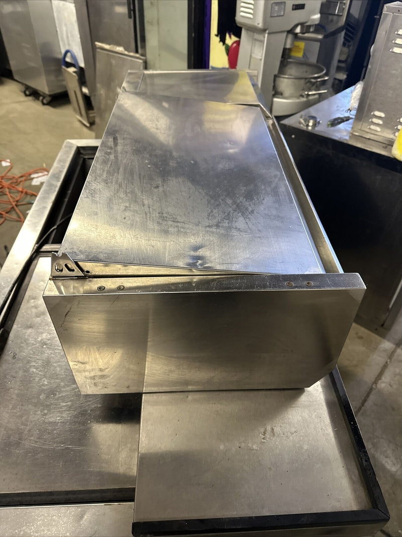 36” COUNTERTOP REFRIGERATED PREP UNIT PAN RAIL