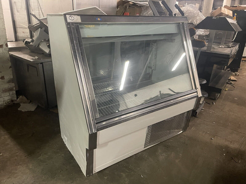 52” COMMERCIAL GLASS REFRIGERATED DISPLAY CASE BAKERY CASE USED