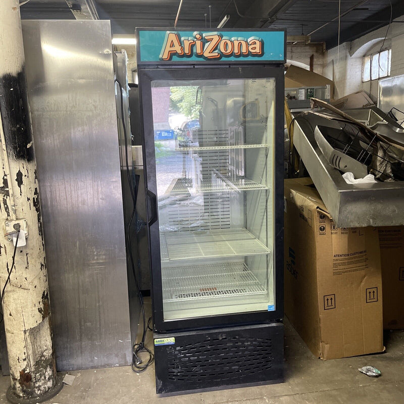 FRIGOGLASS MIRACOOL COMMERCIAL SINGLE GLASS DOOR REFRIGERATOR USED ARIZONATEA